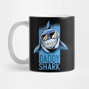 Daddy Shark Fathers Day Mug